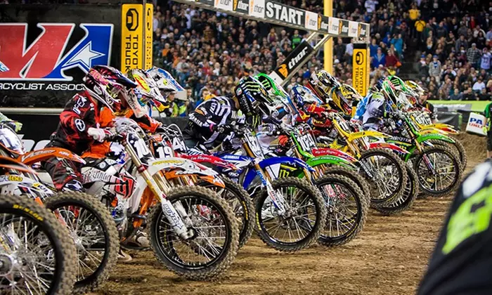 $19 to See Monster Energy AMA Supercross with Pit Pass at MetLife Stadium on Saturday, April 25 ($39.75 Value) - Primary Image