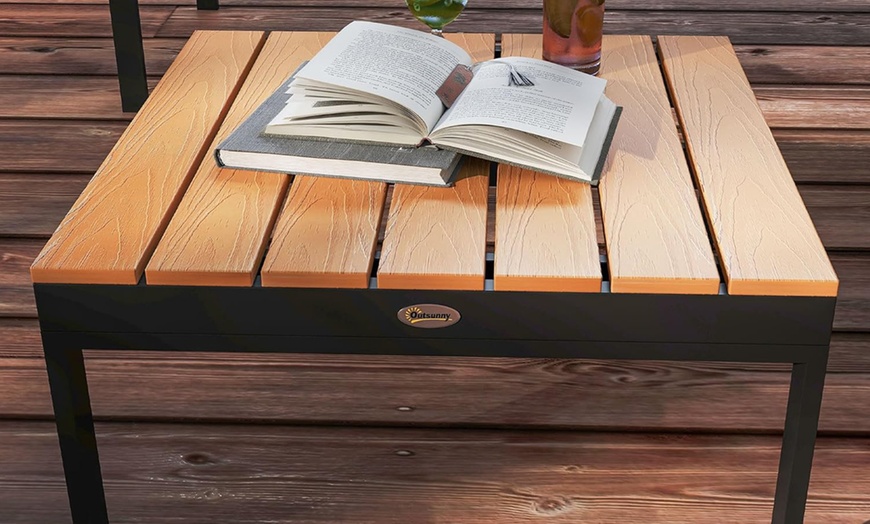 Image 17: Outsunny Four Seater Garden Furniture Set