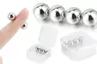 4 PCS BDSM Powerful Magnetic Orbs Clitoris Nipple Clamps - Second Medium