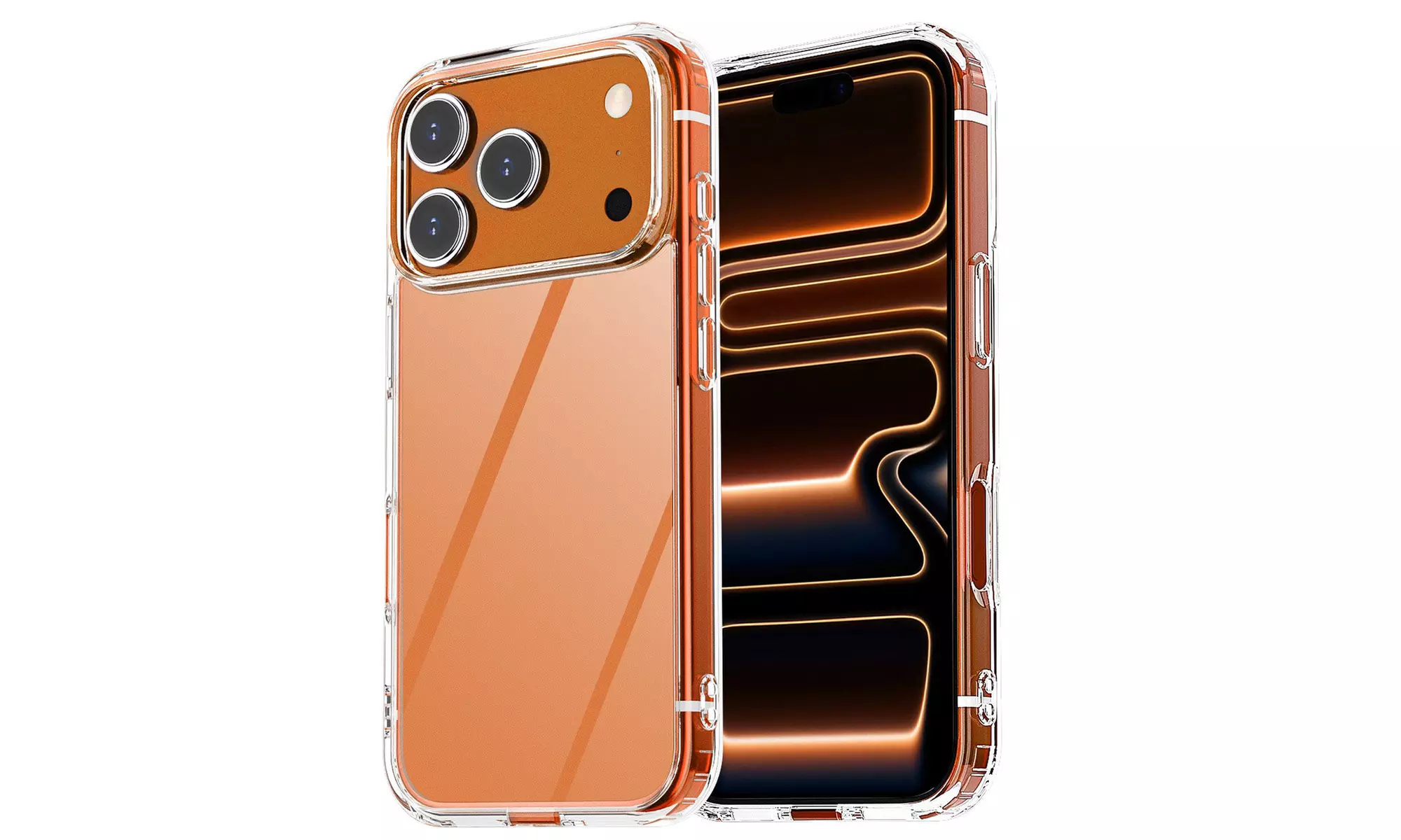 For iPhone 17 Pro Max iPhone Air Case Magnetic Case Shockproof Clear Hard Cover