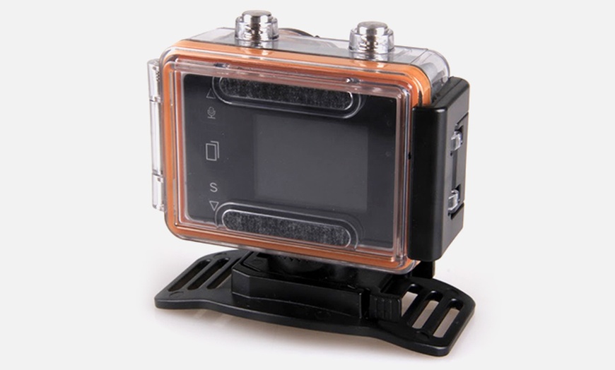 Image 3: Outdoor Waterproof Sports Camera