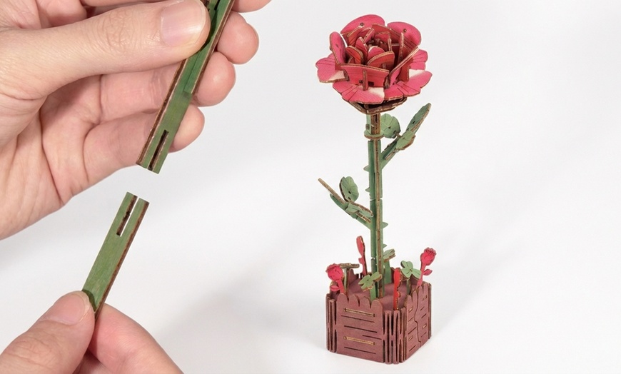 Image 6: Set di mattoncini da costruzione 3D con piante