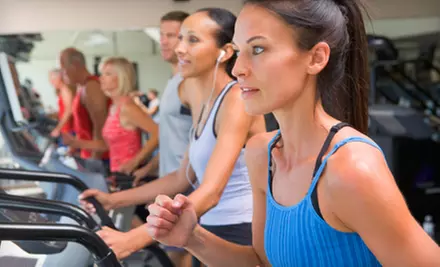 One-Month Membership and Massage Package or Six Personal-Training Sessions at Platinum Fitness  - Primary Image