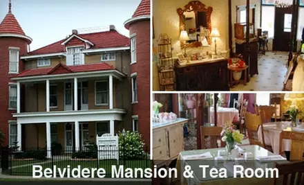 $6 for $12 Worth of Lunch Fare, Plus Tea, at The Belvidere Mansion in Claremore ($14 Value) - Primary Image