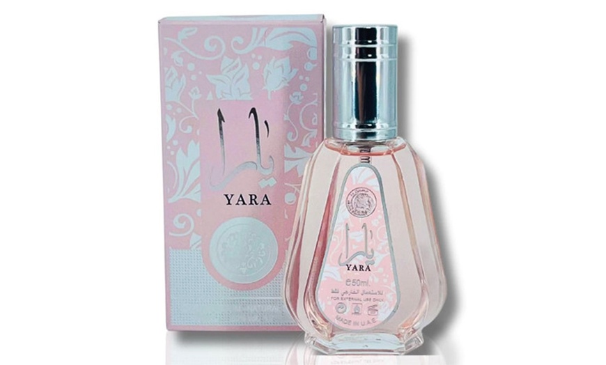 Image 7: Fragancia Eau de Parfum de Dubai Lattafa Yara o Yara Blanc