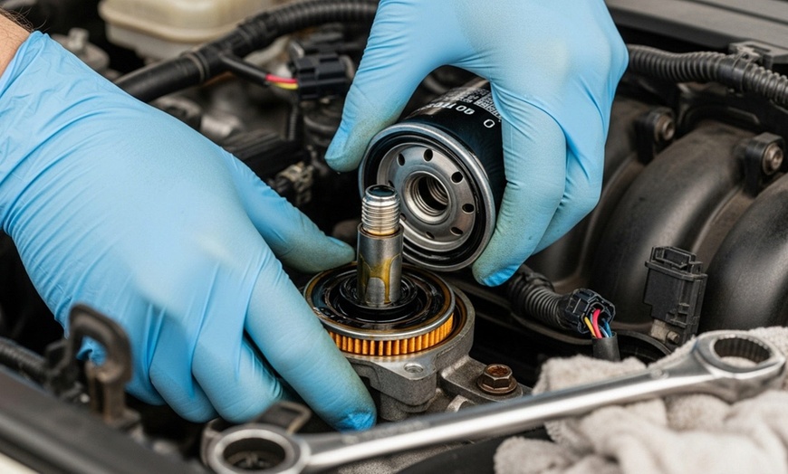 Image 6: Full Synthetic Oil Change, Filter Replacement, Tire Rotation, & More 