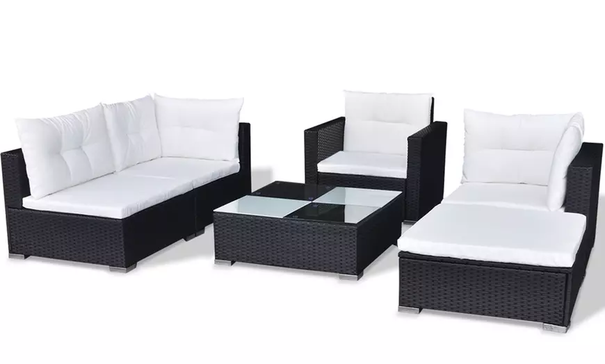 Image 37: Tuinset poly rattan
