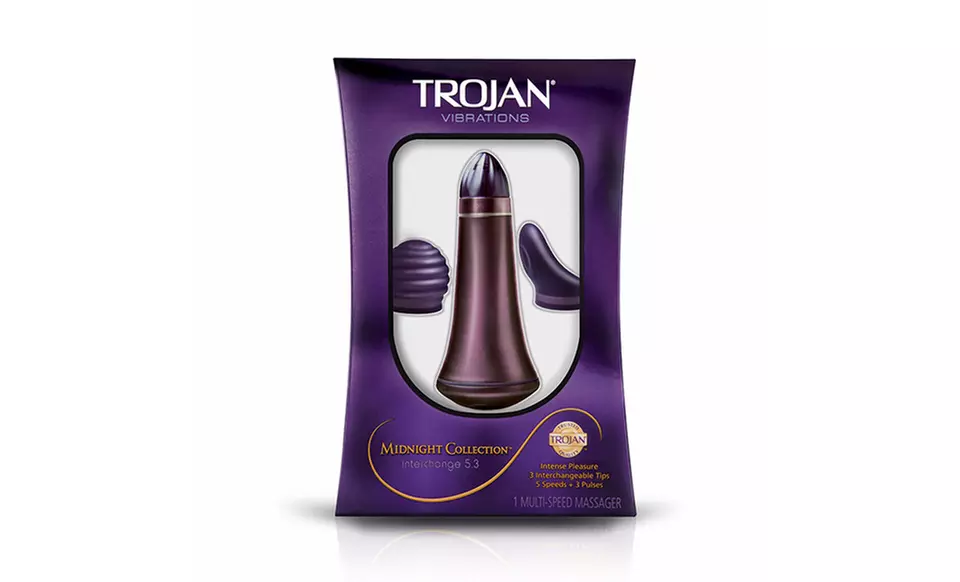 Trojan Midnight Collection Interchange 5.3 Vibrator - Primary Image