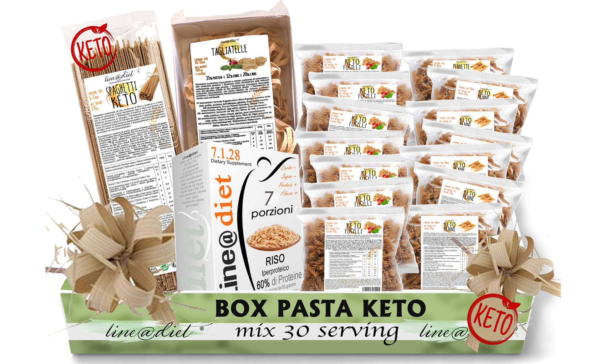 Pasta e riso proteico Line@