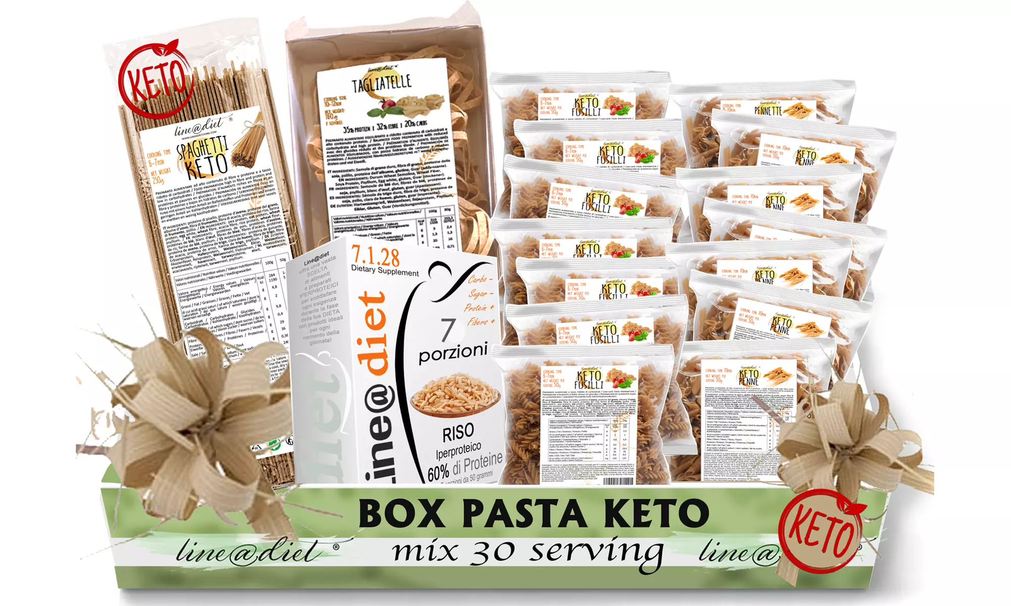 Pasta e riso proteico Line@