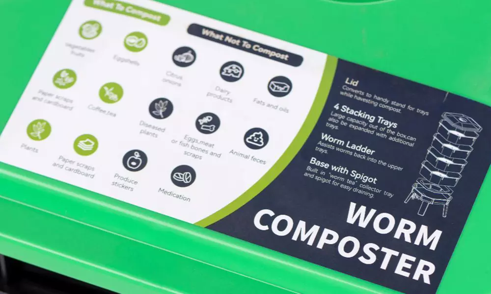 Garden Gear Worm Composter Four-Tray System