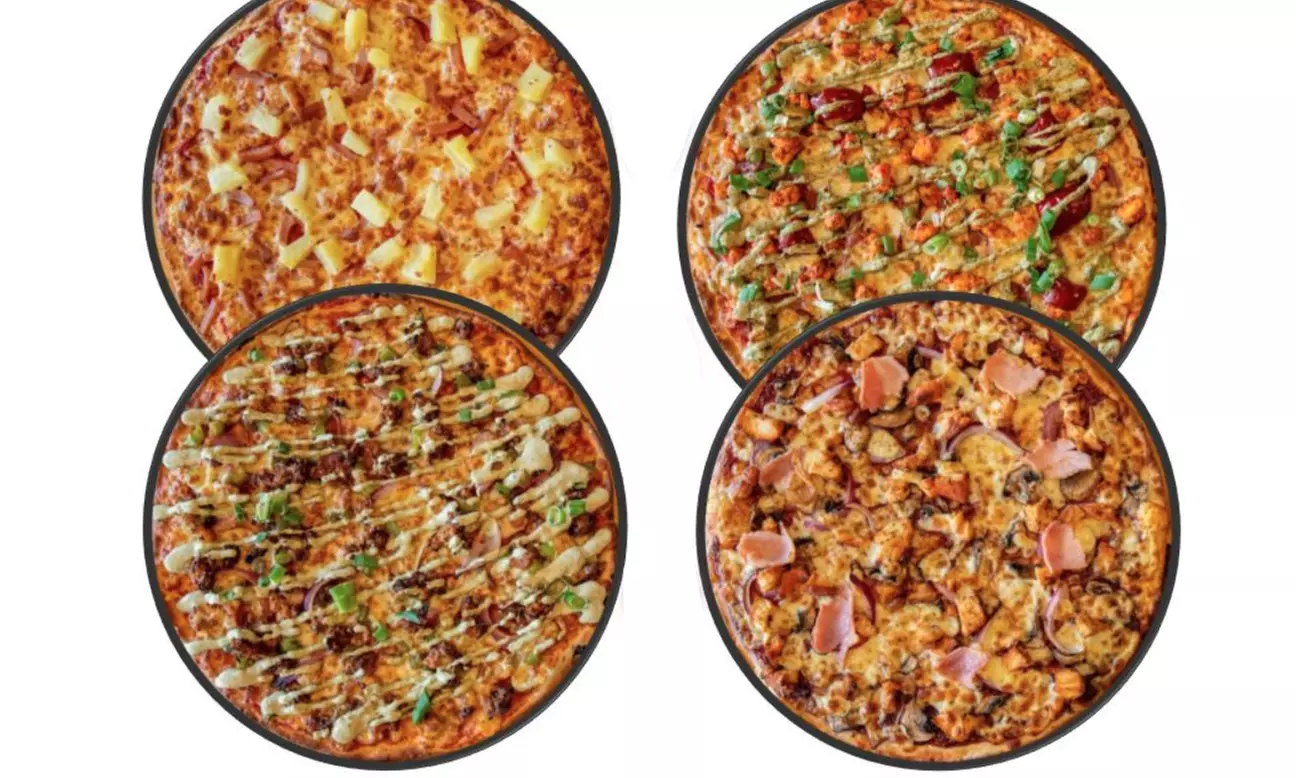 2 Large Pizzas to Go from Sizzling Slice