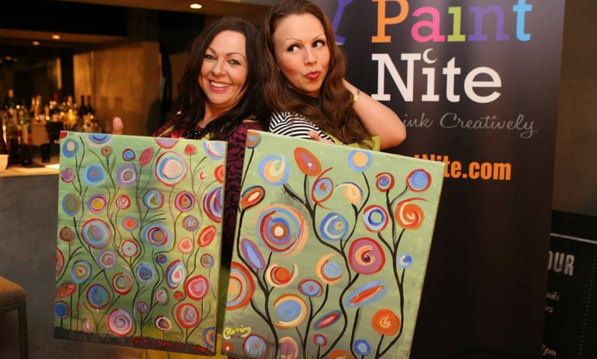 Image 10: Paint Nite Social Painting Event