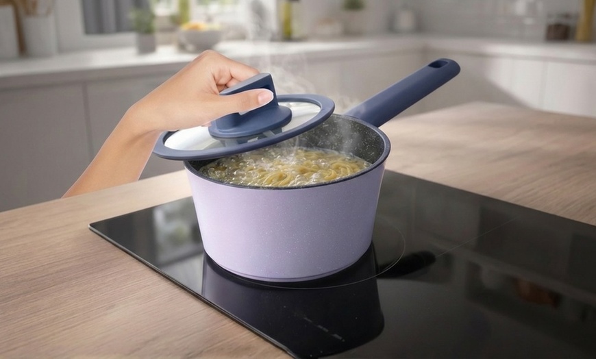Image 4: Cocotte avec couvercle, batterie de cuisine de 6 ou 13 pièces