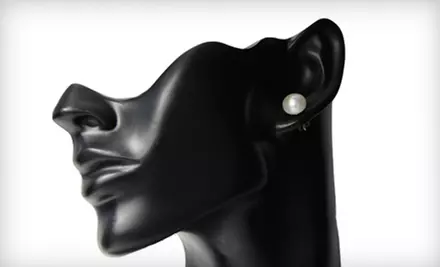 $39 for One Pair of 10.5–11mm Pearl Stud Earrings with 14-Karat-Gold-Filled Posts from My Pacific Pearls ($175 Value) - Primary Image
