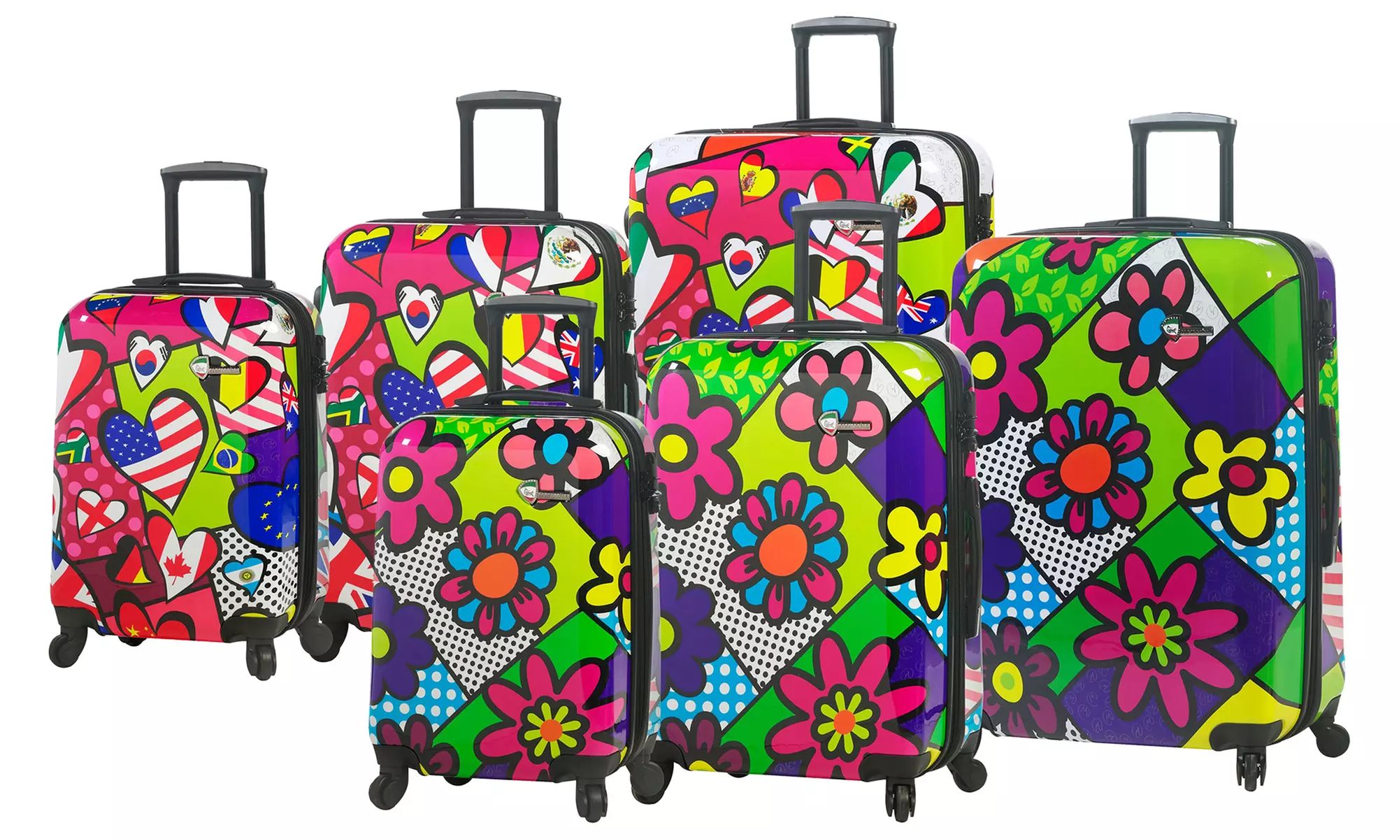 Mia Toro Mercedes Series Italian Designed Luggage Set (3-Piece) - Primary Image