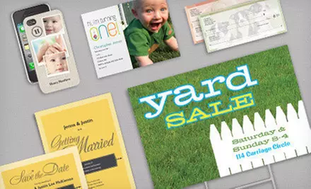 $17 for $70 Worth of Any Custom-Printing Service or Product from Vistaprint - Primary Image