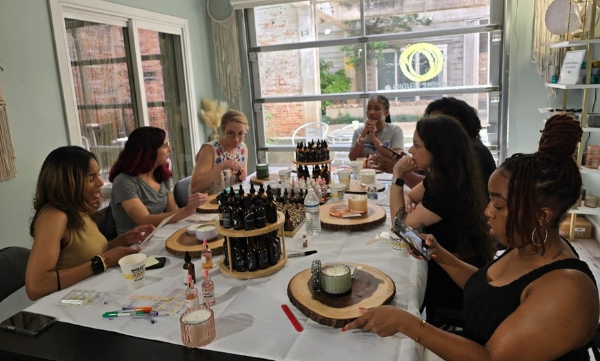 Image 2: Candle & Body Cream Workshops – Handcrafted Creations in Atlanta