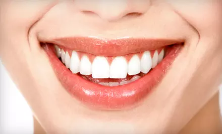 Dental Care Package with Cleaning, X-Rays, and Polishing at Downtown Dental Studio. Whitening Kit Upgrade Also Available (Up to 90% Off).  - Primary Image