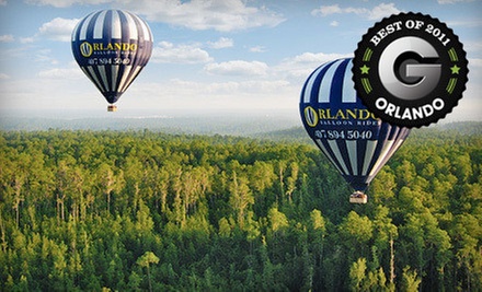 Hot air best sale balloon rides orlando