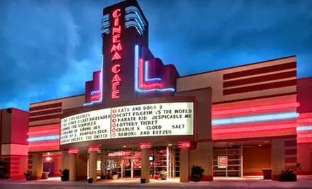 $5 for a Movie Outing with a Large Popcorn at Cinema Cafe in Hampton (Up to $11.74 Value) - Primary Image