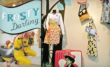 $5 for $10 Worth of Vintage Western-Pop Housewares, Art, Candies, and More at Frosty Darling - Primary Image