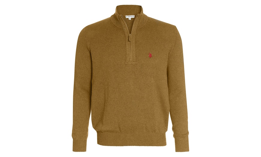 Image 2: Pull à col zippé de US Polo