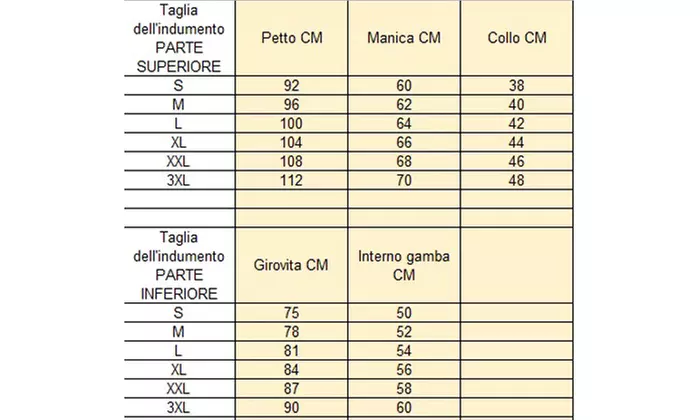 Tuta uomo Superga in cotone leggero
