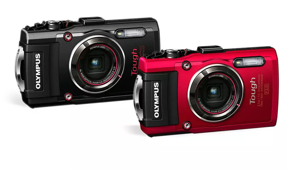 Olympus TG-4 16MP 1080p HD Waterproof Digital Camera with 3" LCD Display - Primary Image