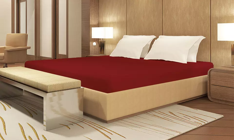 Lenzuolo sotto con angoli in puro cotone alta qualità Made in Italy