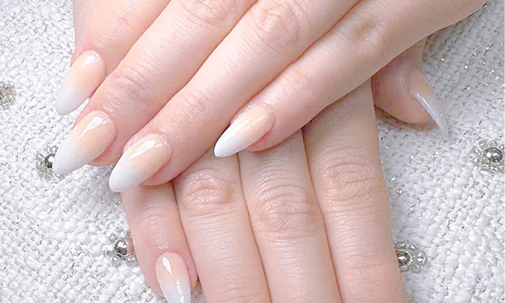 Indulge in a Gel Manicure or Gel Pedicure with a Glass of Champagne