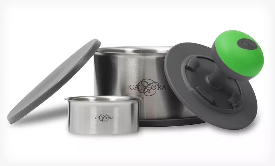 $9.99 for Cat Cora by Starfrit Stainless-Steel 2-in-1 Burger Press ($16.99 List Price). Free Returns. - Primary Image