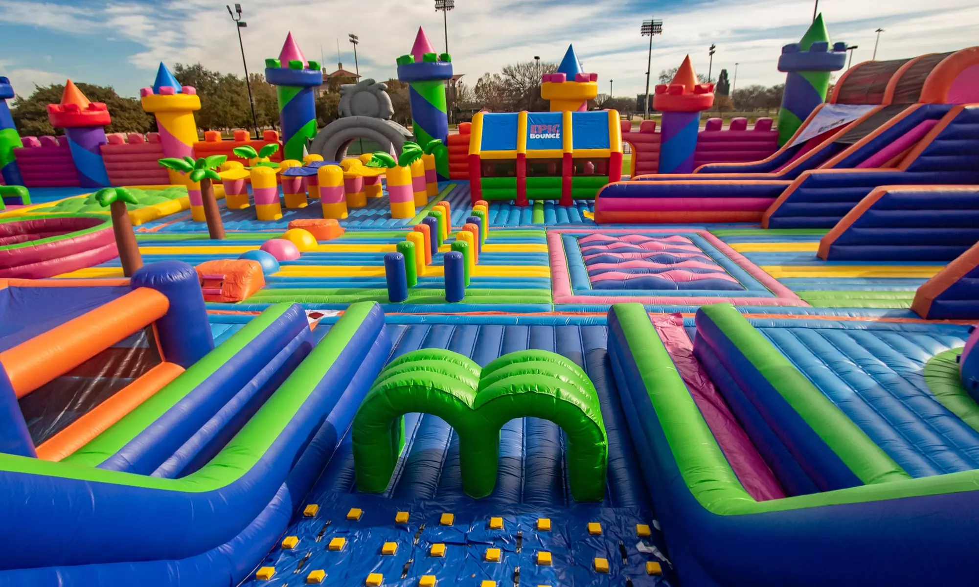 Admission for One Toddler/Junior/Big Kid/Adult to Jump Fest Cleveland