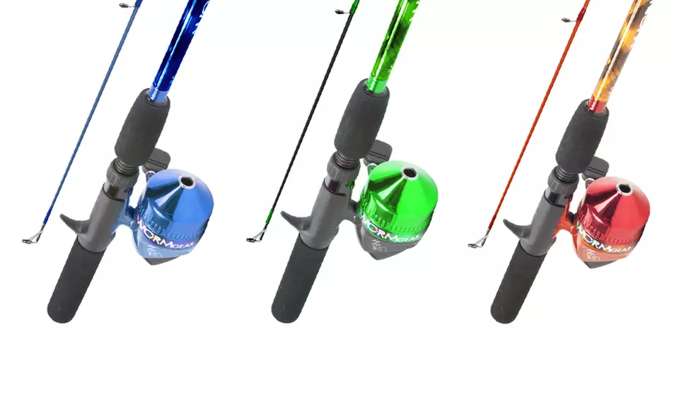 South Bend Worm Gear Fishing Rod with Spincast Reel Combo - Primary Image