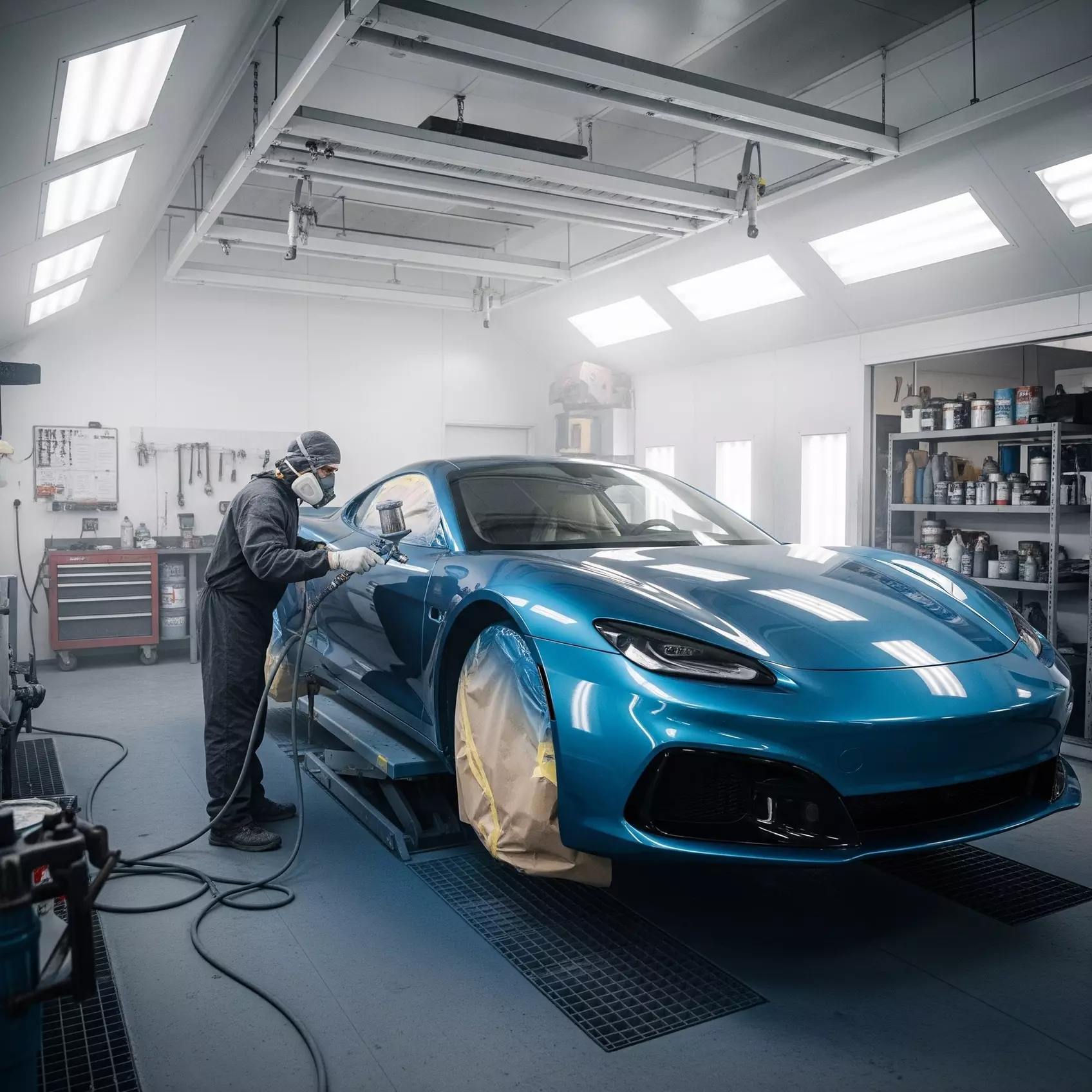 Give Fresh Look for Your Car with Fender, Bumper or Hood PaintService 