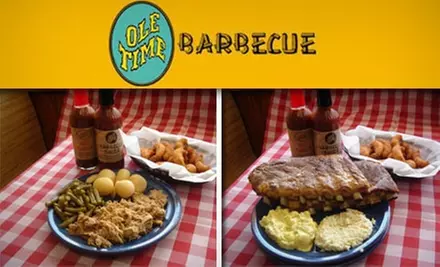 $10 for $20 Worth of Smokehouse Fare at Ole Time Barbecue - Primary Image