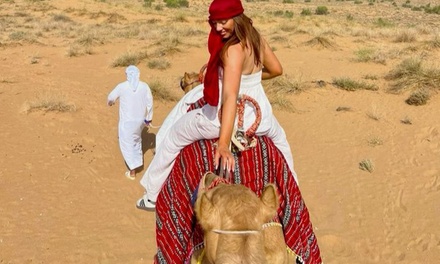 60-Min Morning Desert Camel Ride For One Person - Self Drive - Sunset Adventure Tour