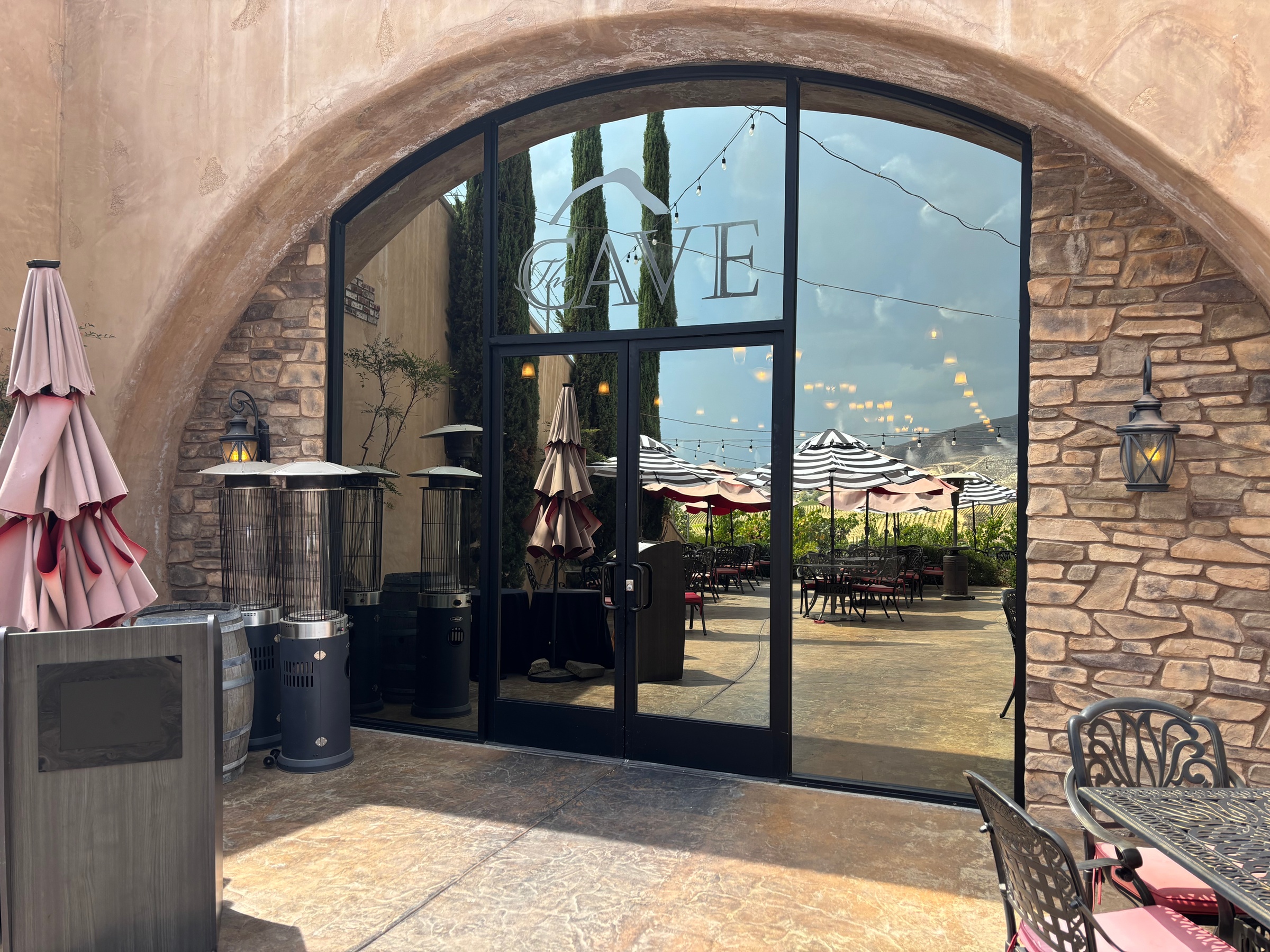 Savor award-winning wines in a 104 feet underground Wine Cave