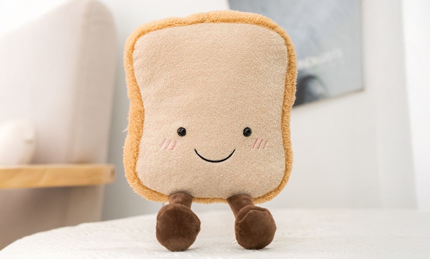 Image 2: Kuscheliges Plüschtier im Lebensmitteldesign