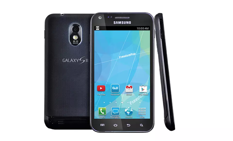 FreedomPop Free Mobile Phone Service with Samsung Galaxy S2 (Refurbished). Free Returns.    - Primary Image