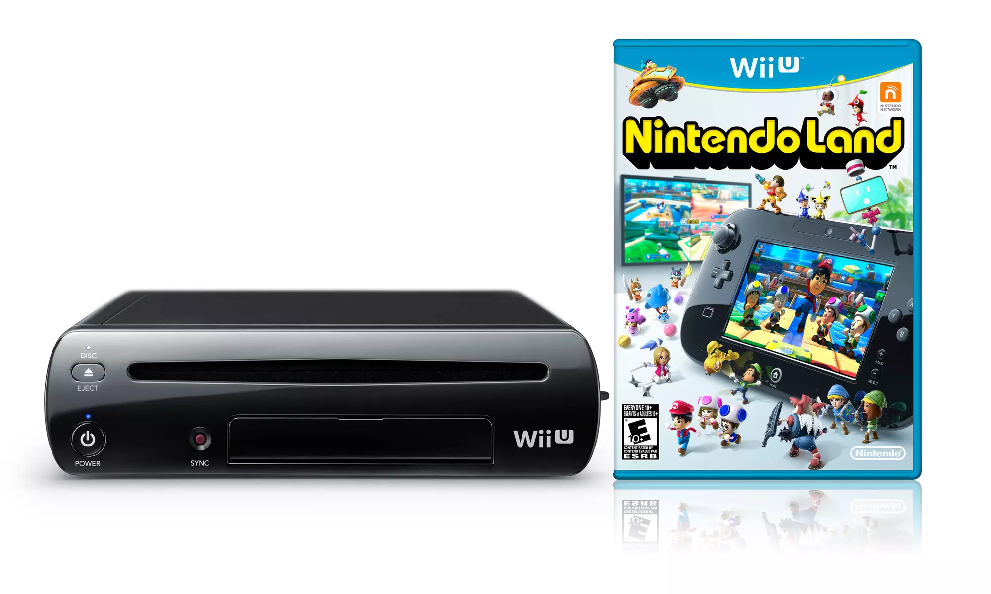 Nintendo Wii U Deluxe Set with Nintendo Land (Manufacturer Refurbished) - Second Medium