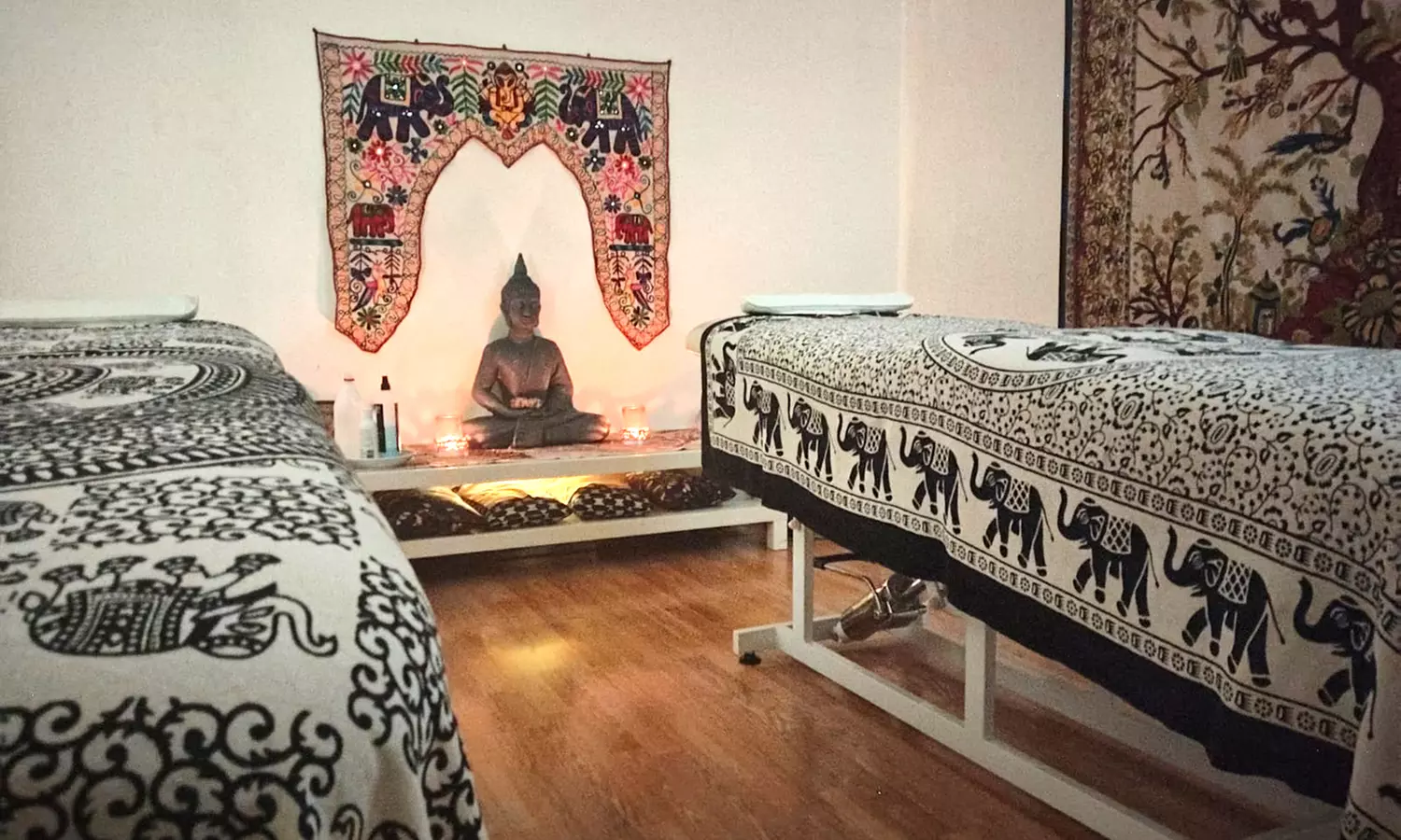 Ritual esencial en pareja 50 min con aromaterapia, cava y trufas