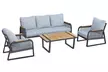 Home Deluxe Gartenlounge Set MARABA für 5 Personen inklusive Auflagen - Second Medium