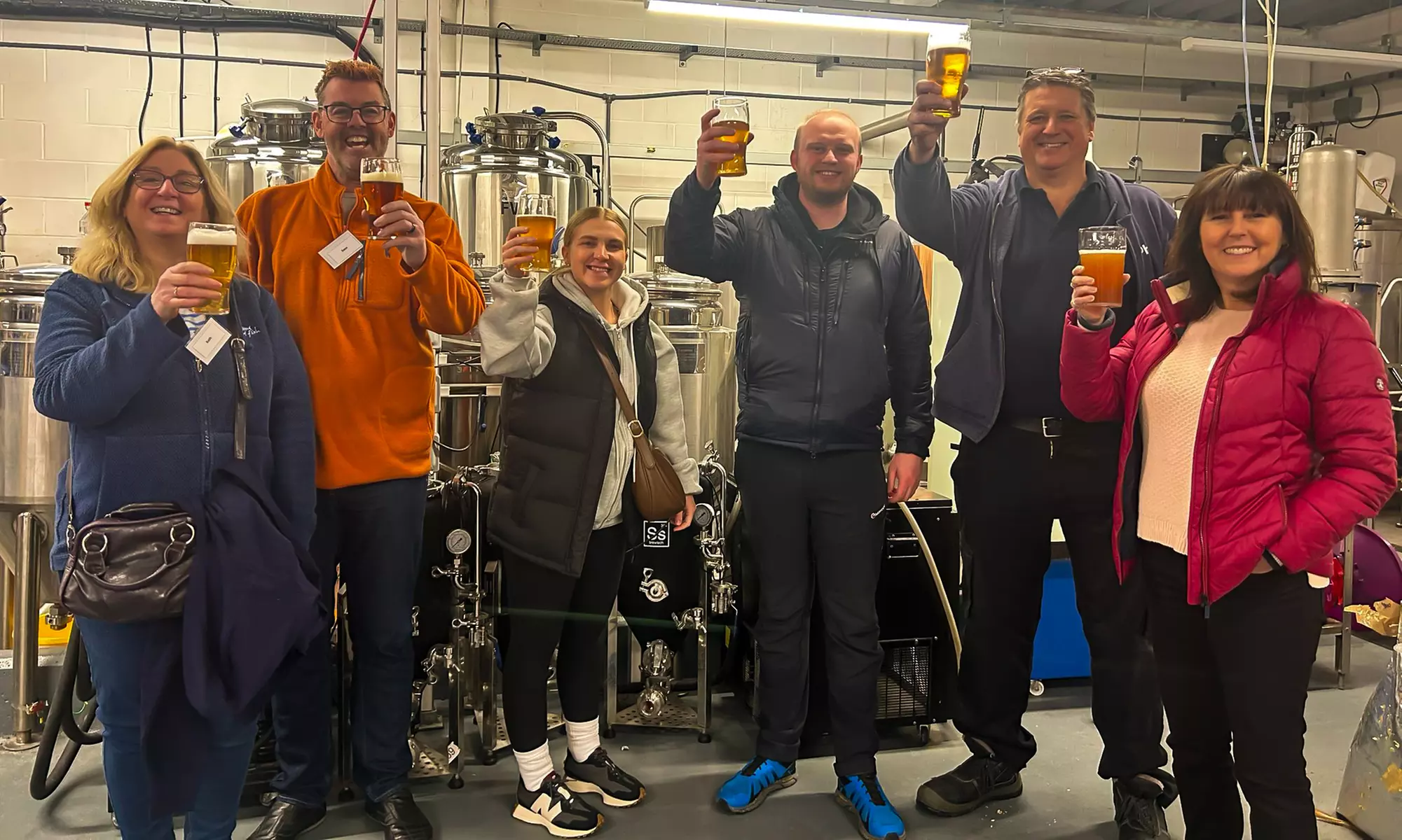 Brewery Tour with Beer & Cheese Pairing for 1, 2, or 4 Guests