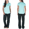 Image 3: Noble Mount Premium Soft Cotton Poplin Sleep Set