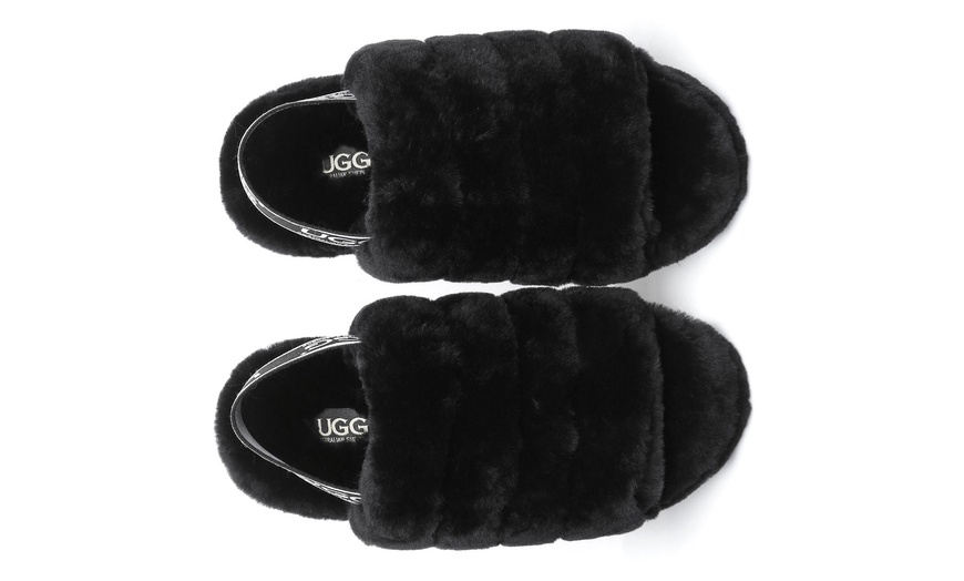 Image 4: UGG Puffy Slippers