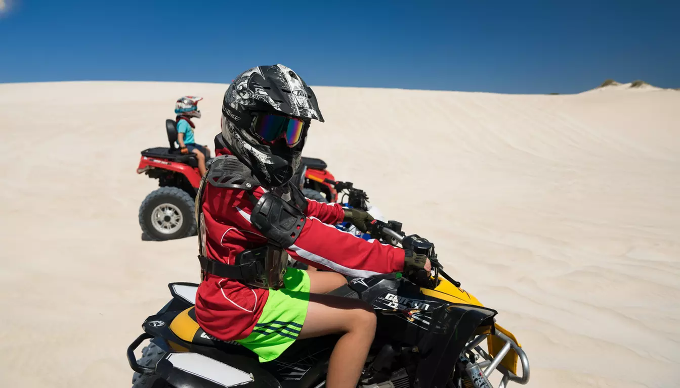 30-Minute Quad Bike Solo (ATV) Hire - 1 x Child or Adult