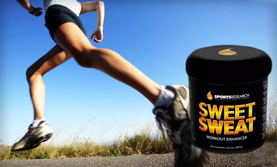 $24.99 for a Sweet Sweat XL Jar Workout Enhancer ($49.95 List Price). Free Shipping. - Primary Image