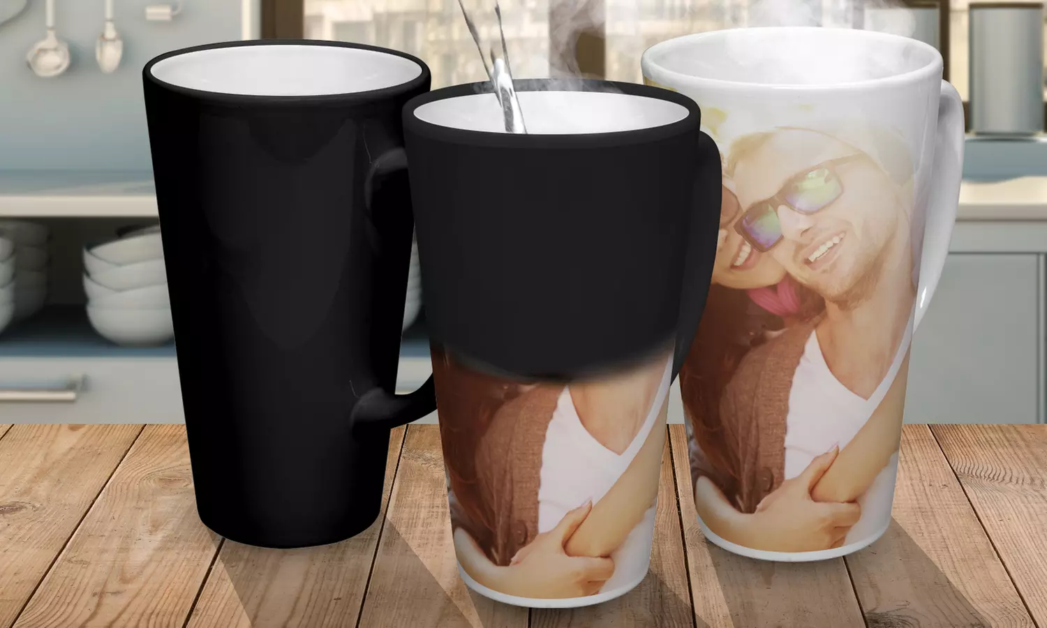 Personalized Latte Mug from Printerpix for $14.99 or $17.99 - Primary Image