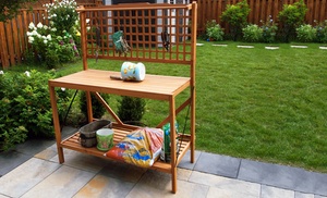 Merry Garden Potting Bench | Groupon Goods